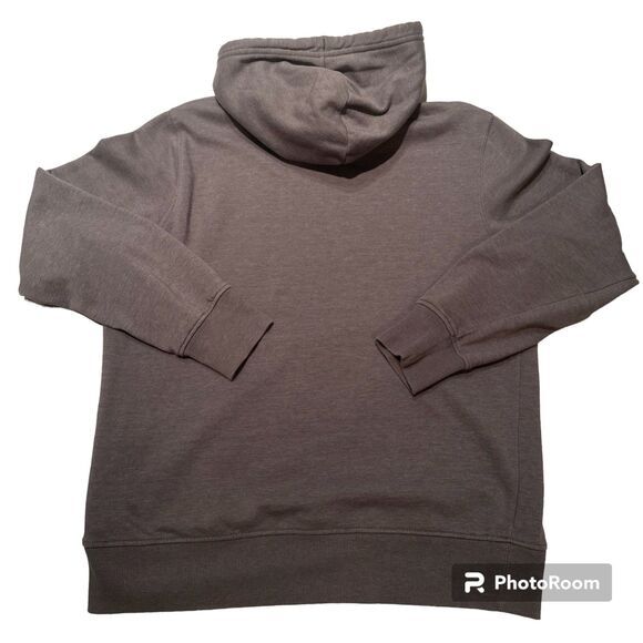 The North Face Hoodie Women's Size Medium Gray Drawstring Hood Kangaroo Pocket - Picture 2 of 3